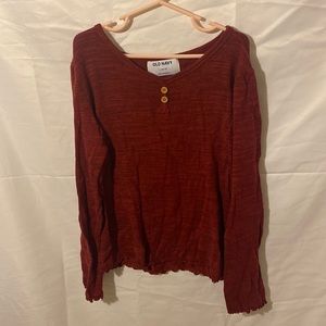 Girl’s Old Navy Long Sleeve Shirt